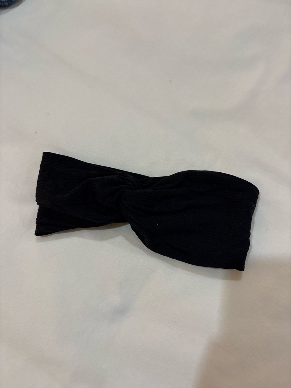 Lululemon Black Twisted Knot Headband - Classic Women’s Hair Accessory